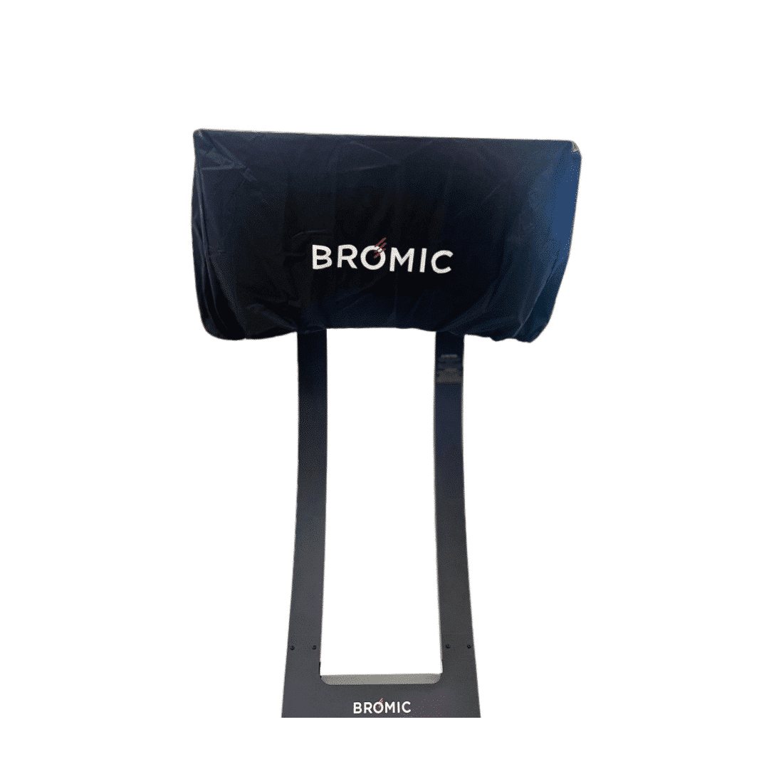 Bromic Tungsten Freestanding cover fitted over the heater head