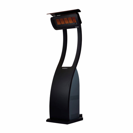 Bromic Tungsten Smart-Heat Freestanding heater, three-quarter view