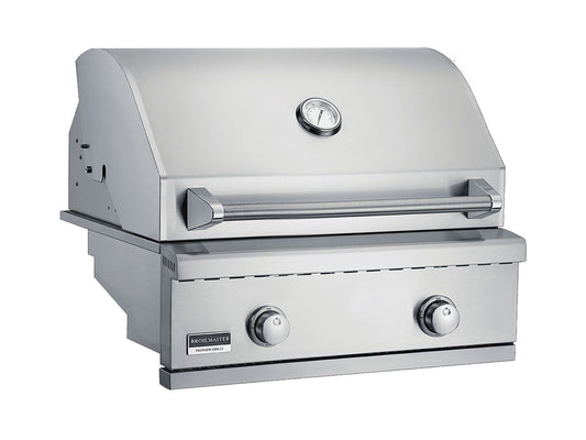 Broilmaster B-Series 25-Inch Stainless Steel Built-In Gas Grill - BSB253N - White Background