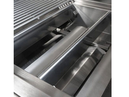 Broilmaster B-Series Deluxe 32-Inch Stainless Steel Built-In Gas Grill - BSB324MG - Inside detail