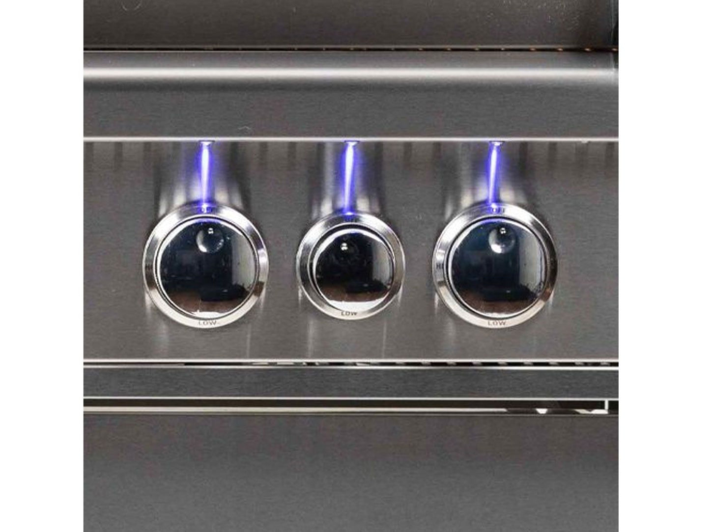 Broilmaster B-Series Deluxe 32-Inch Stainless Steel Built-In Gas Grill - BSB324MG - Controllers