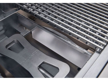Broilmaster B-Series 25-Inch Stainless Steel Built-In Gas Grill - BSB253N - Inside detail