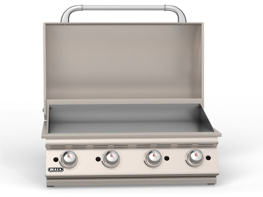 Bull 30-Inch Stainless Steel Griddle - 9200 - Front View