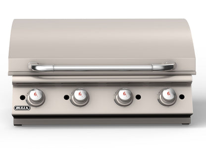 Bull 30-Inch Stainless Steel Griddle - 9200 - Close Led