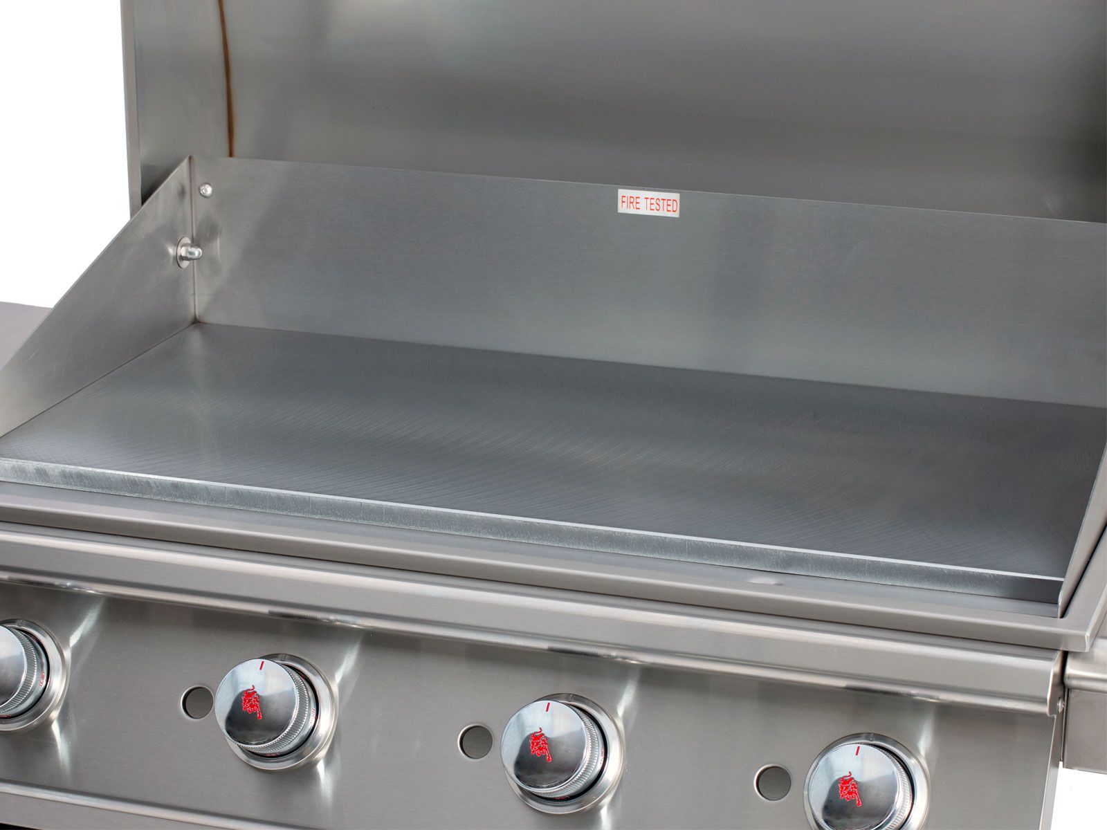 Bull 30-Inch Stainless Steel Griddle with Cart - 7301 - Cooking Surface