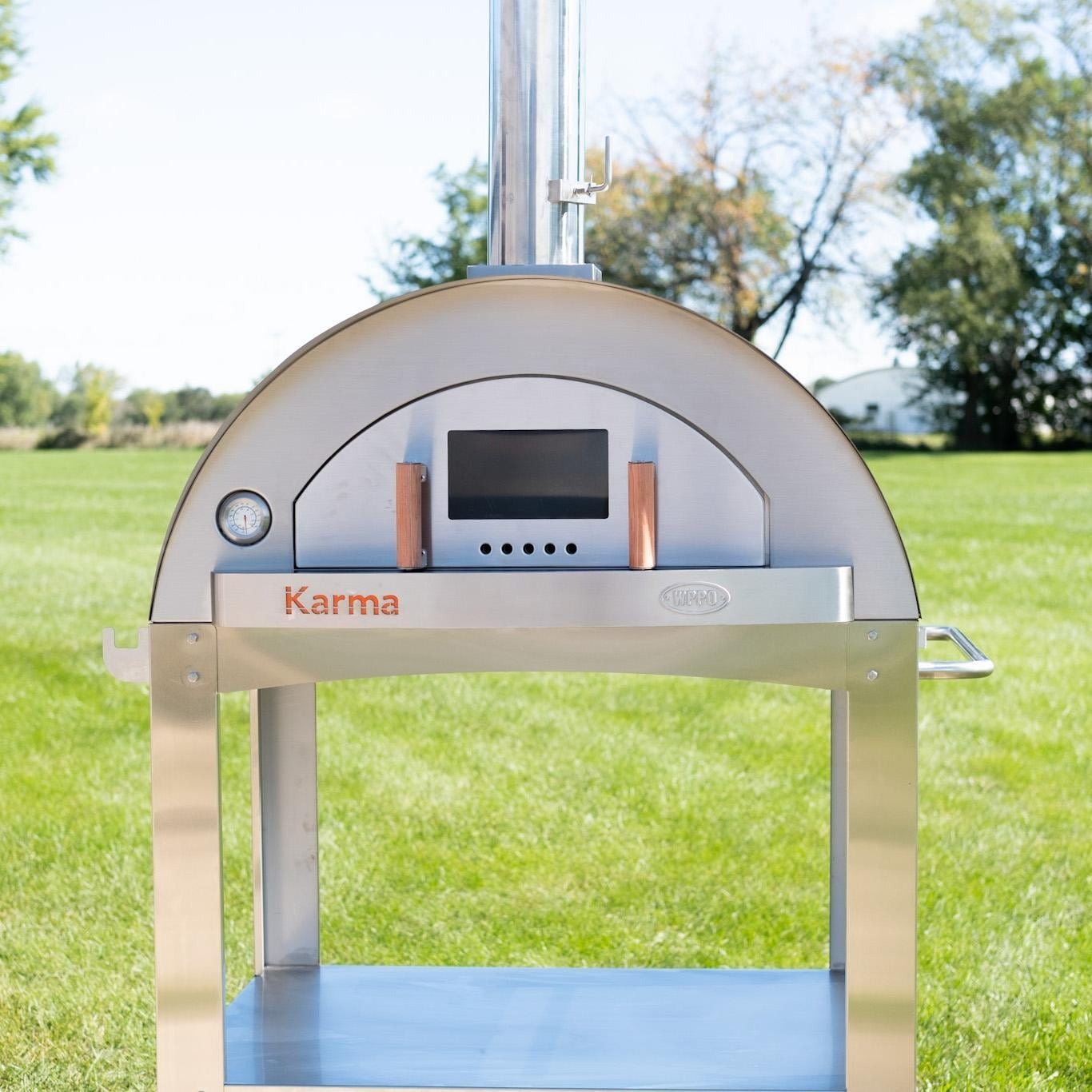 WPPO Karma 42-in Wood Fired Pizza - WKK-03S - Close Up (Cart Sold Separately) - Lifestyle