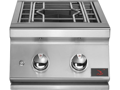 Whistler Built-In Gas Power Burner with Lid - CBAPB - White Background