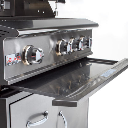 Blaze BLZ-3PRO-LP Professional LUX 34-Inch 3-Burner Built-In Gas Grill With Rear Infrared Burner - Roll-Out Drip Tray