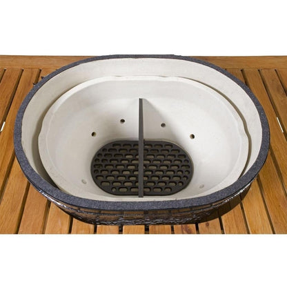 Primo Cast Iron Charcoal Divider - PG00371 - Installed