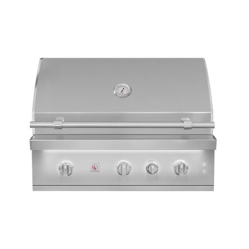 Summerset Quest Series 36-Inch 3 Burner Built-In Gas Grill - QST36 - Front View