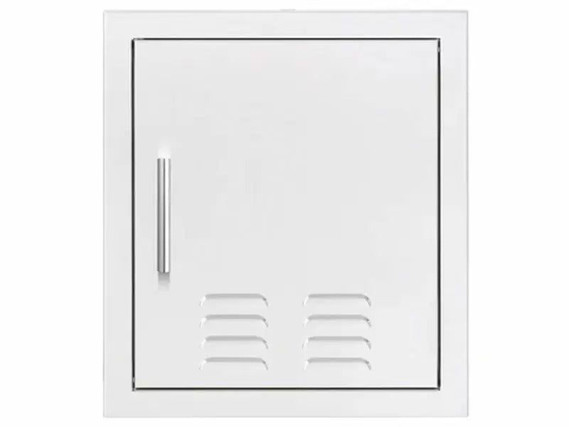 Summerset 16 x 18-Inch Stainless Steel Vertical Vented Single Access Door with Hidden Hinge - DV-16V