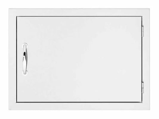 Summerset 27 x 20-Inch Stainless Steel Horizontal Single Access Door - SSDH-27 - Front View