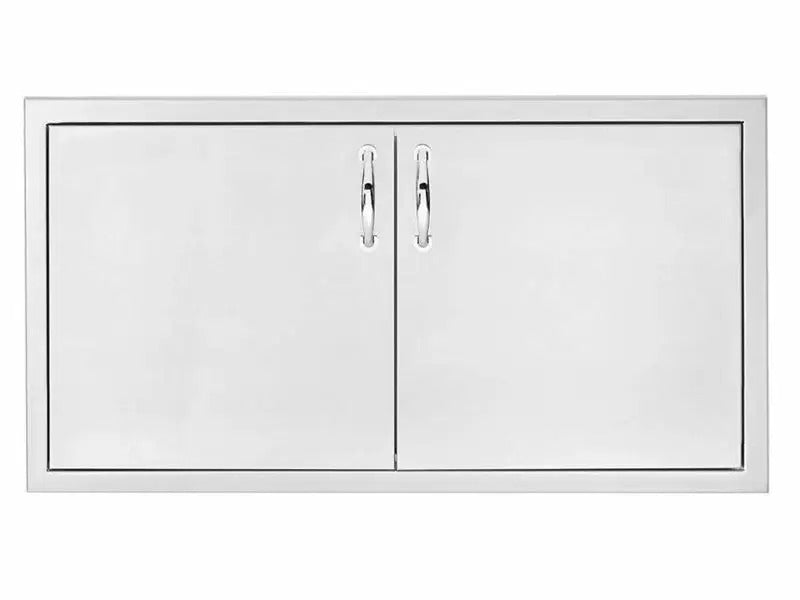 Summerset 36-Inch Stainless Steel Double Access Door - SSDD-36 - Front View