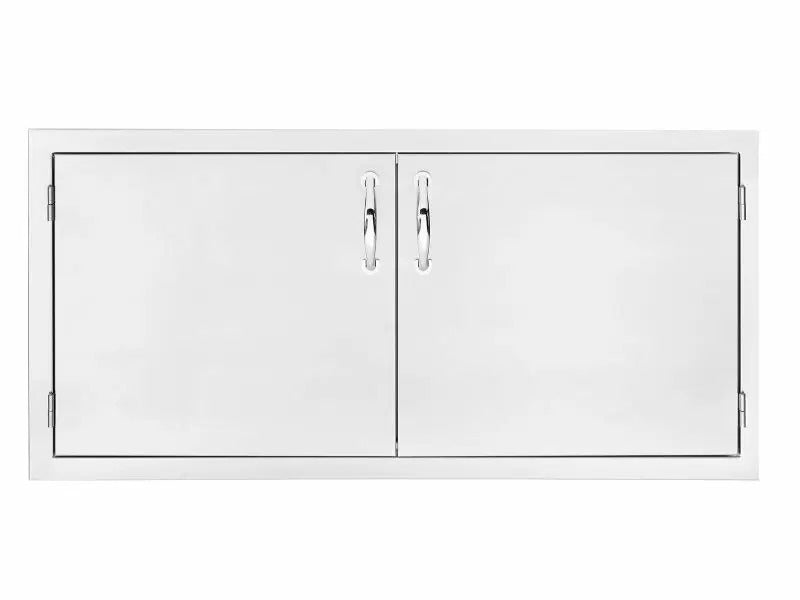 Summerset 42-Inch Stainless Steel Double Access Door - SSDD-42 - Front View