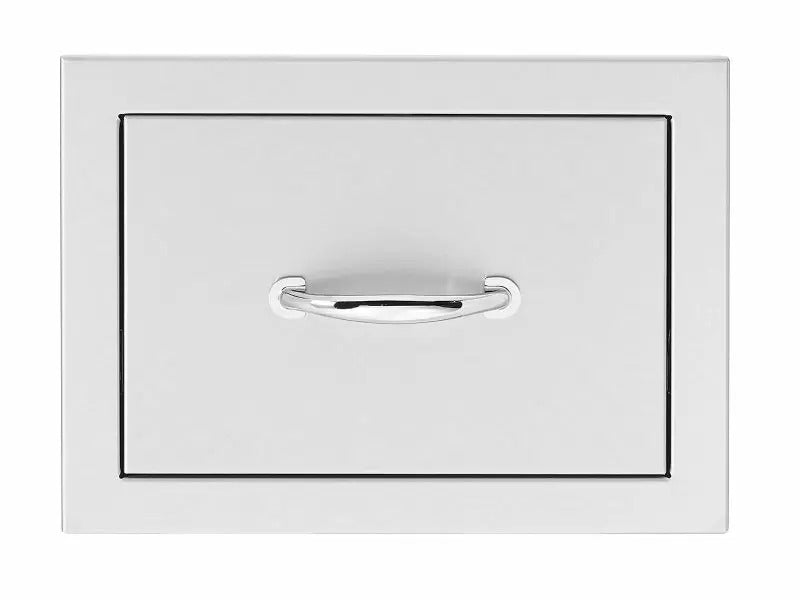 Summerset 17-Inch Stainless Steel Single Drawer - SSDR1-17 - Front View