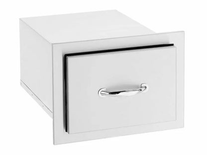 Summerset 17-Inch Stainless Steel Single Drawer - SSDR1-17 - Angled