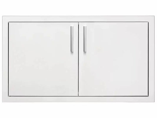 Summerset 33-Inch Stainless Steel Masonry Double Access Door with Hidden Hinge - DD-33M