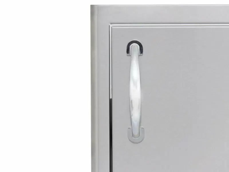 Blaze 39-Inch Stainless Steel Access Door & Triple Drawer Combo with LED Lighting & Soft Close - BLZ-DDC-39-R-LTSC - Handle