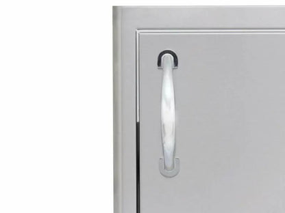 Blaze 39-Inch Stainless Steel Access Door & Triple Drawer Combo with LED Lighting & Soft Close - BLZ-DDC-39-R-LTSC - Handle