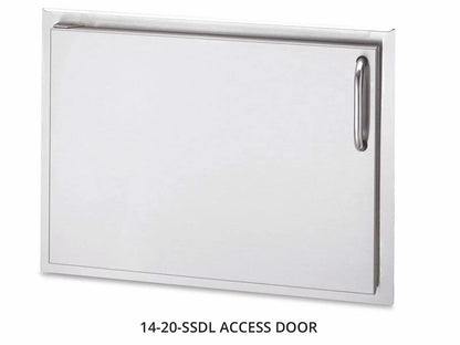 AOG T-Series Island Bundle for the AOG 30" built-in grills - IP30TO-CGT-75SM - Horizontal Stainless Steel Access Door