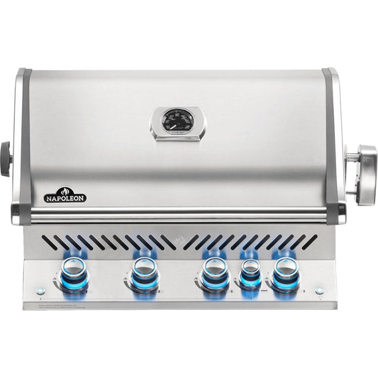 Napoleon Prestige PRO 500 Built-in Grill with Infrared Rear Burner - BIPRO500RBSS-3 (2019)