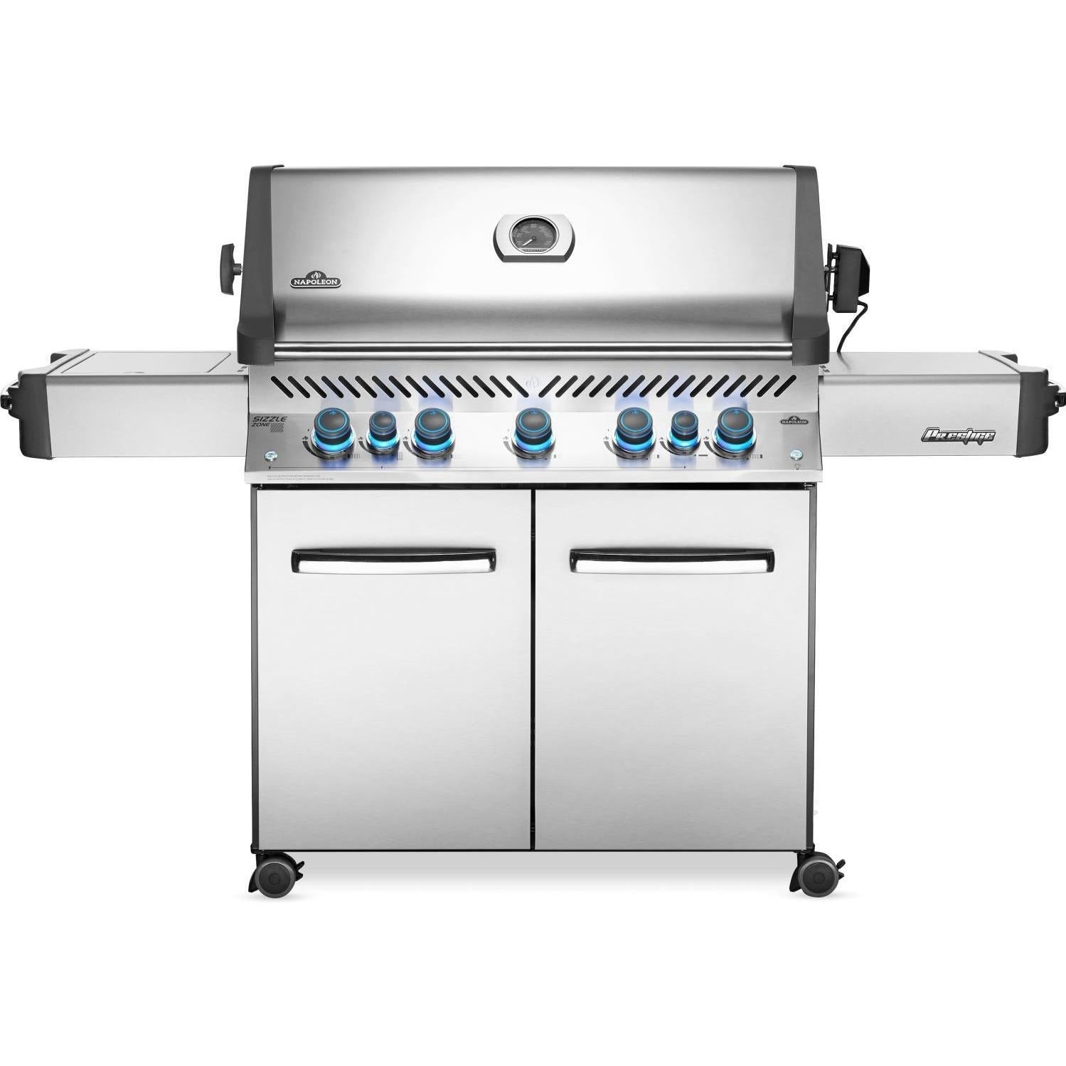 Napoleon Prestige 665 Grill with Infrared Rear Burner and Infrared Side Burner - P665RSIBSS (2019)