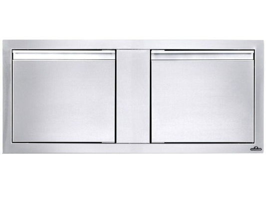 Napoleon 42-Inch Stainless Steel Single Small Double Doors - BI-4216-2D - Front View