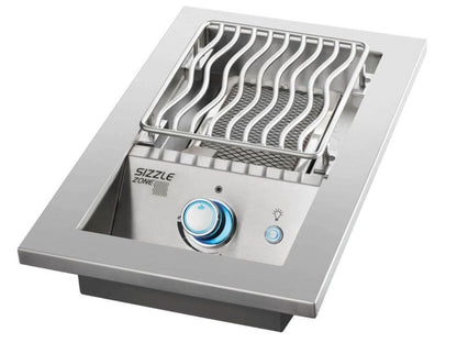 Napoleon Built-In 700 Series Inline Single Infrared Burner with Stainless Steel Cover - BIB10IRSS - Angled View