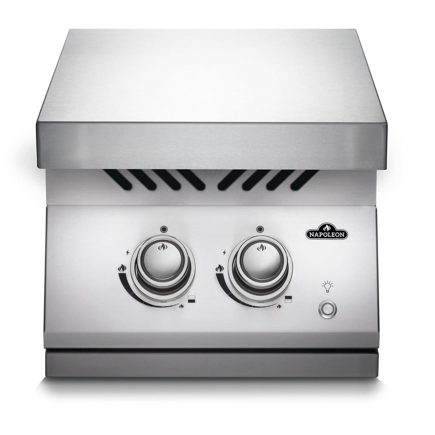 Napoleon BIB12RTSS Built-In 700 Series Inline Dual Range Top Burner - Stainless Steel Cover