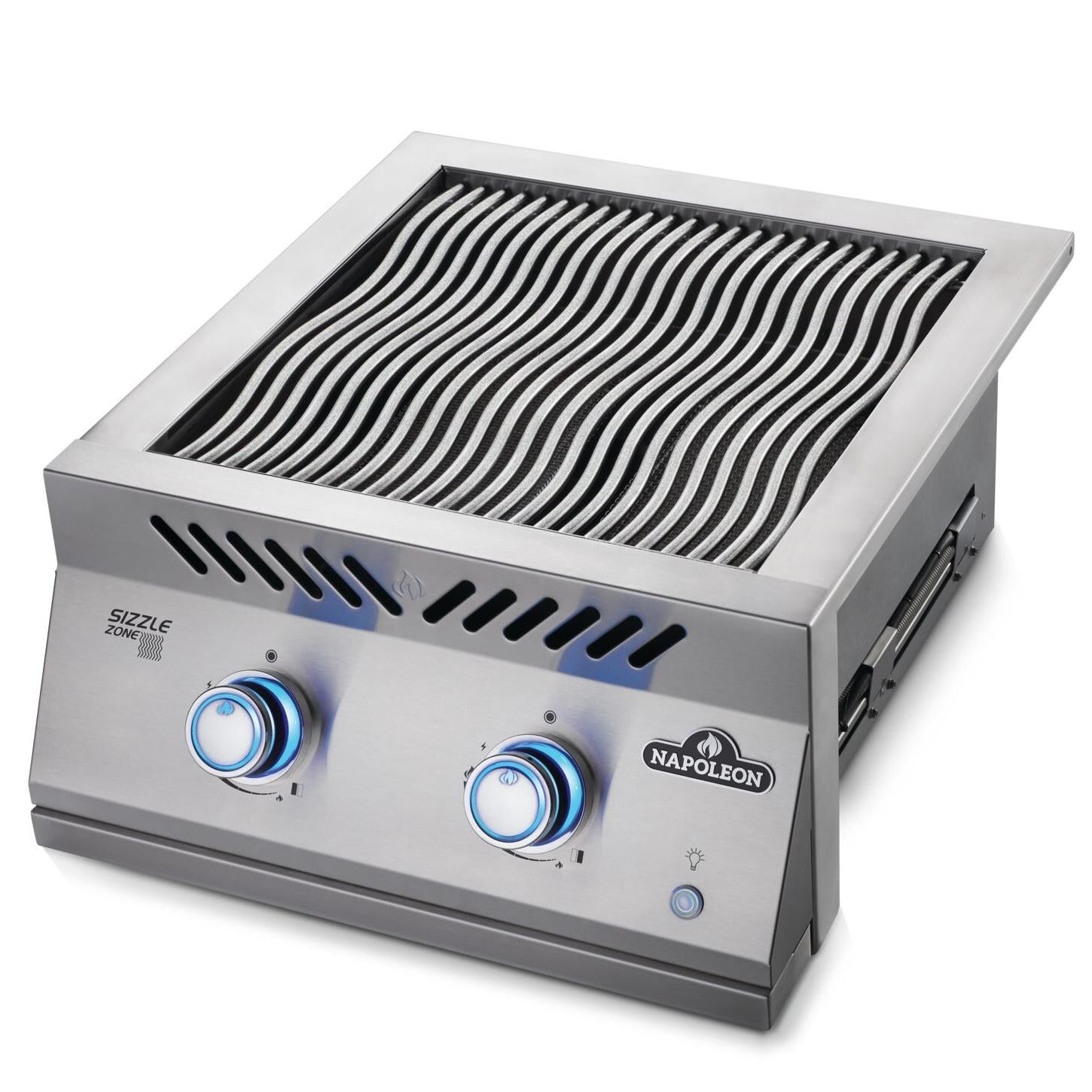 Napoleon BIB18IRSS Built-In 700 Series Dual Infrared Burner - Burners Off