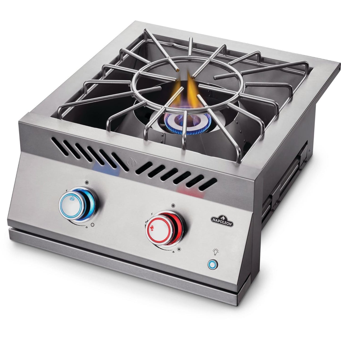 Napoleon BIB18PBSS Built-In 700 Series Power Burner - Inner Burner Ring On