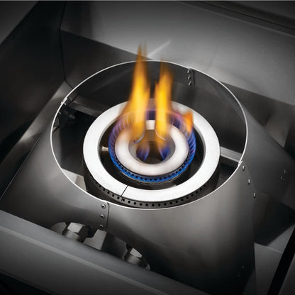 Napoleon BIB18PBSS Built-In 700 Series Power Burner - Inner Burner Ring On Detail Without Grid