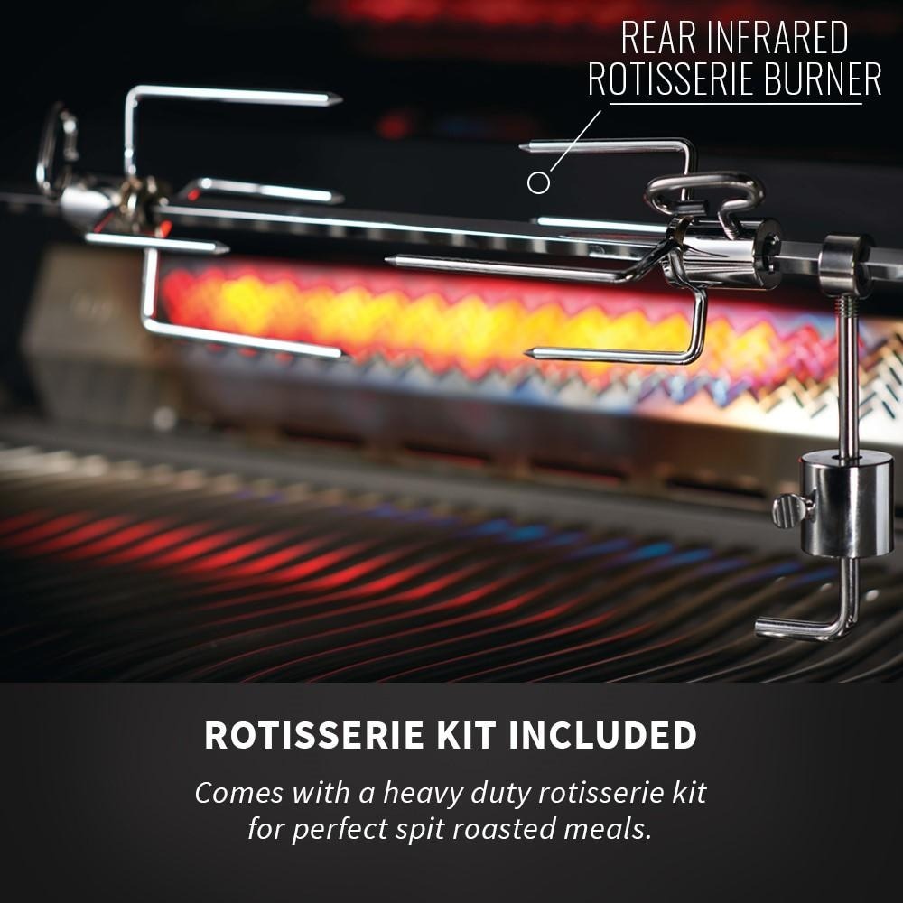 Napoleon BIG32RBSS-1 Grill - Rotisserie Kit Included - Detail