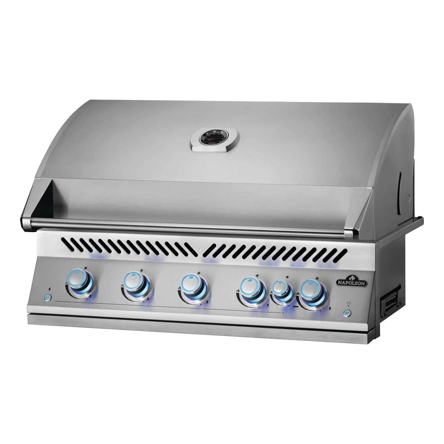 Napoleon BIG38RBSS-1 Grill - Angled Closed - White Background