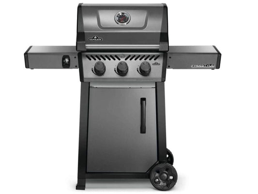 Napoleon Freestyle 365 Freestanding 3-Burner Gas Grill - Graphite Grey - F365DGT - Front View