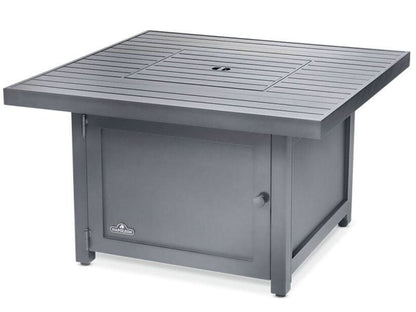 Napoleon Hampton Square Patioflame Table - HAMP2-GY - Close Lid