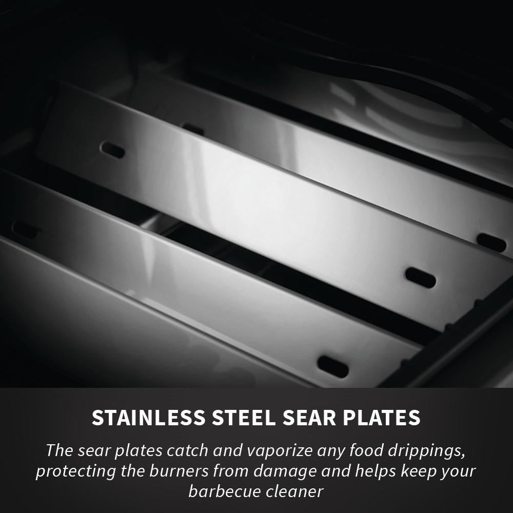 Napoleon BIG44RBSS-1 Grill - Stainless Steel Sear Plates - Detail