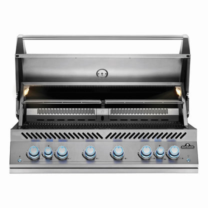 Napoleon BIG44RBSS-1 Grill - Straight Open With Warming Rack - White Background