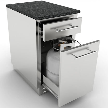 SBC18SLPCD - Shown Finished With Countertop & End Panels (Not Included)