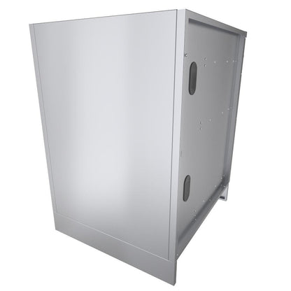Sunstone 24″ Large Triple Drawer Base Cabinet – SBC24STD - Back