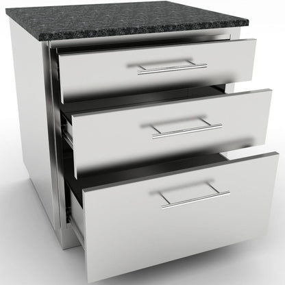 SBC30STD - Shown Finished With Countertop And End Panels (Not Included)