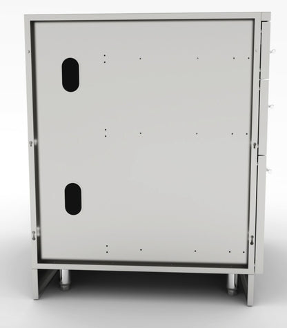 Sunstone 24" Full Double Door Base Cabinet SBC24FDD - Side