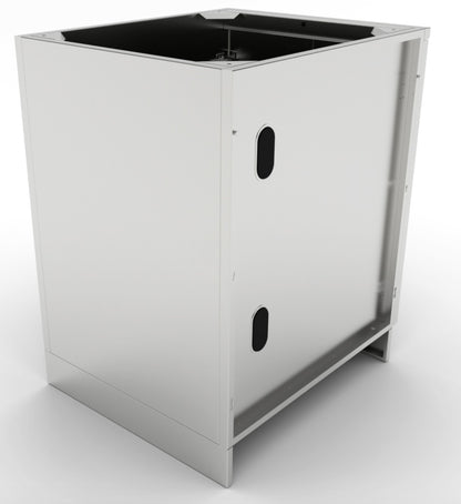 Sunstone 24" Full Double Door Base Cabinet SBC24FDD - Side Angled View