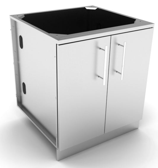Sunstone 30" Full Double Door Base Cabinet SBC30FDD - Front Angled View