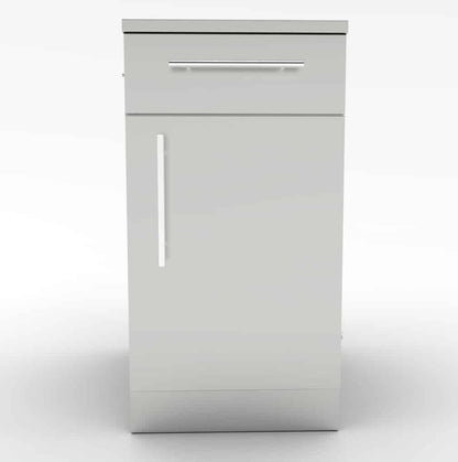 Sunstone 18″ Left Swing Door Cabinet w/Top Drawer & Shelf – SBC18CSDR - Front View
