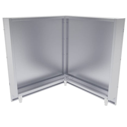 Sunstone 90 Degree 31” X 31” Component Cabinet Back Panel Package – SCC31BP90 - Front View