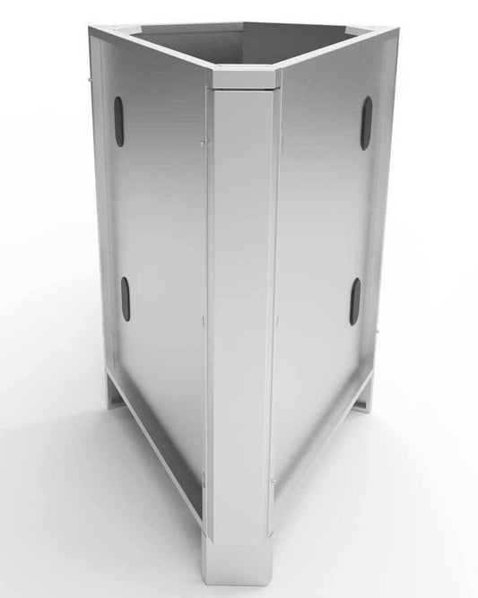 Sunstone 45 Degree Corner Cabinet w/Utility Access – SBC3C45 - Front View