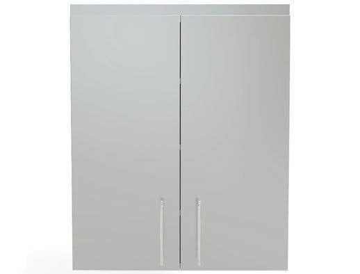 Sunstone 36″ Full Height Double Door Cabinet w/Four Shelves – SWC36FDD - Front View