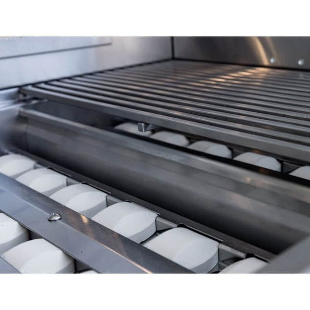 Summerset Sizzler Pro 32" 4 Burner Built-In Gas Grill w. Infrared Burner - SZRPRO32 - Inside View