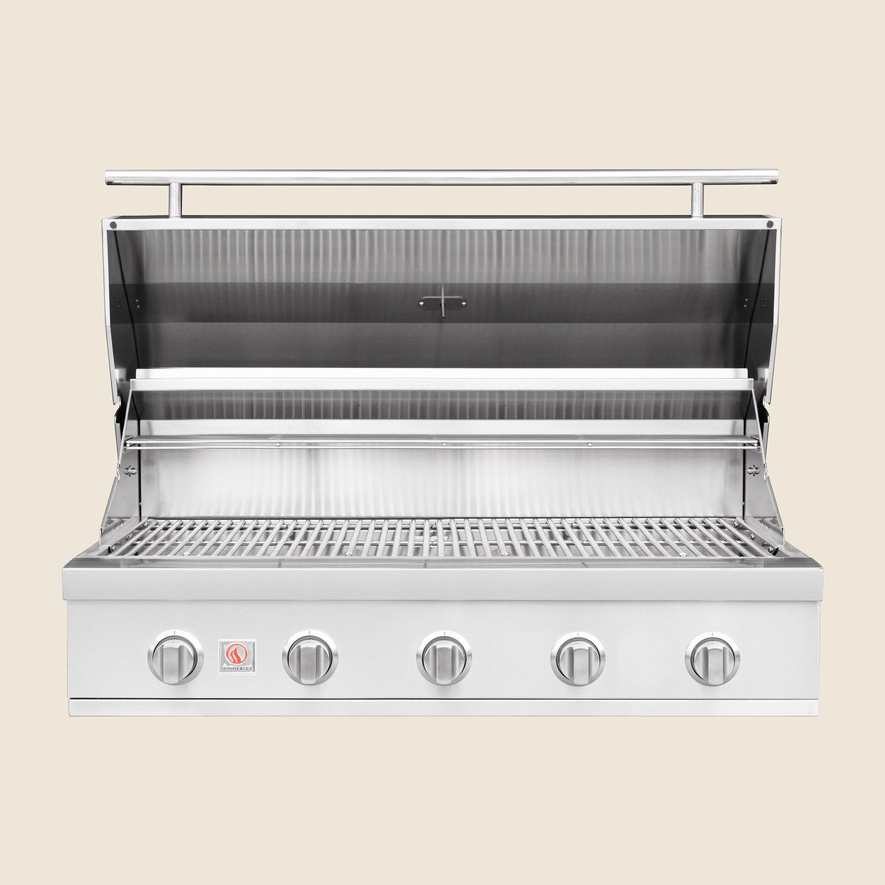 Summerset Sizzler 40" Built-In Gas Grill - SZR40 - Lid Opened